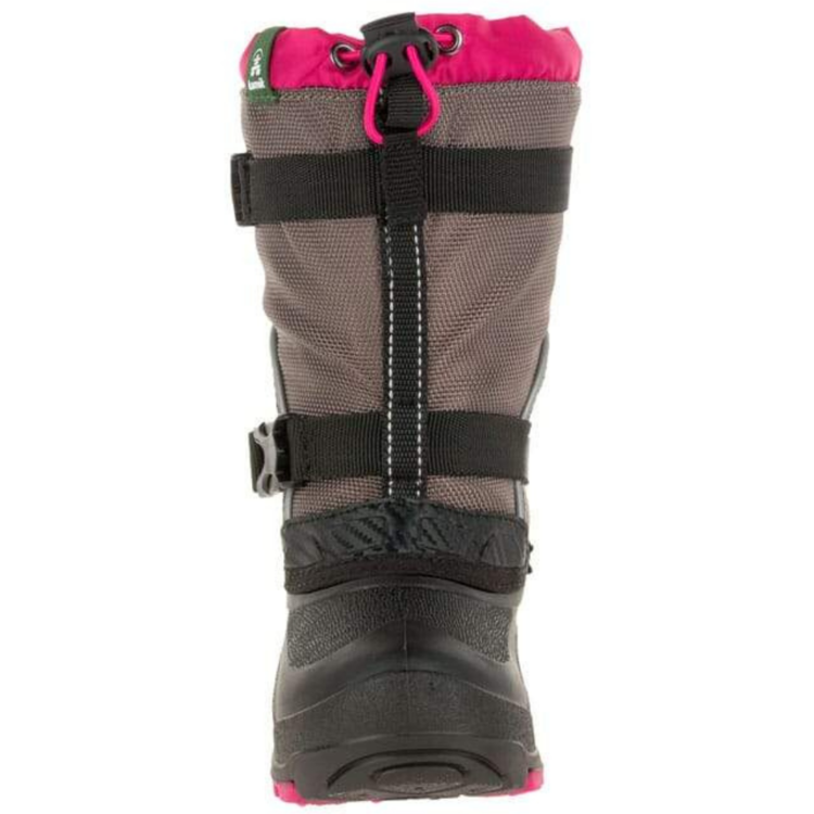 Kamik Kamik Glacial3 Charcoal/Pink Youth 7