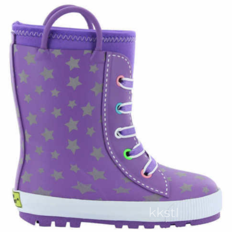 Western Chief Western Chief Twinkle Stars Neoprene Boot Purple