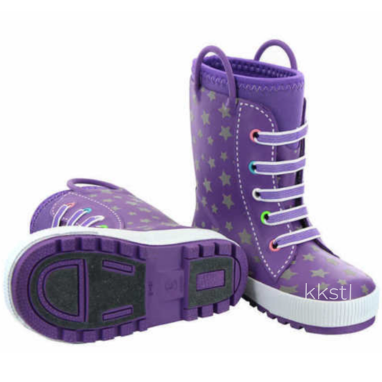 Western Chief Western Chief Twinkle Stars Neoprene Boot Purple