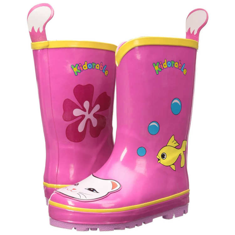 Kidorable Kidorable Rainboot Lucky Cat