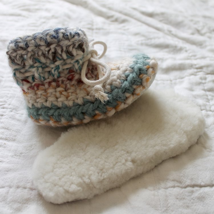 Juno Crochet Juno Sheepskin Slipper Primary