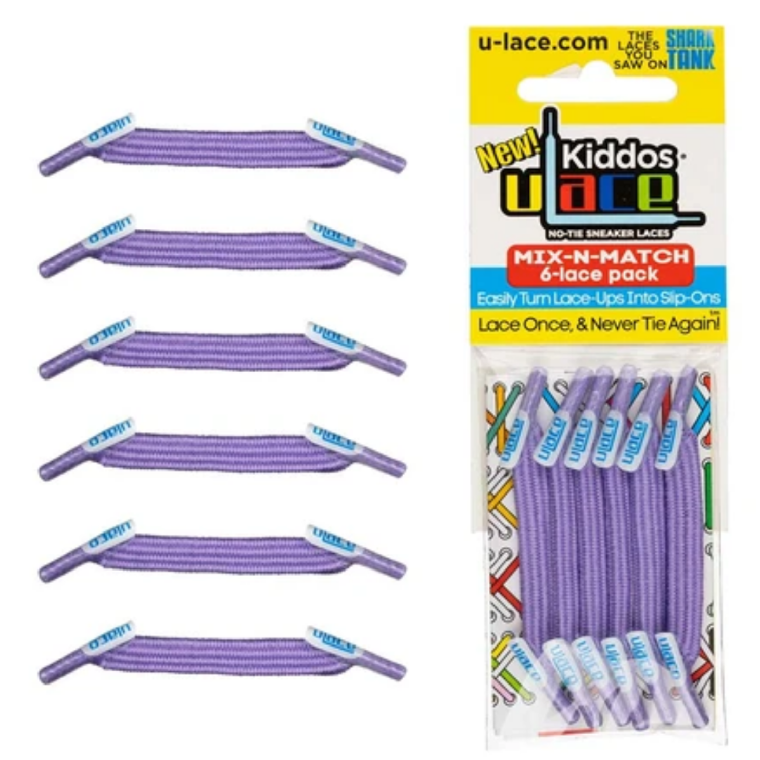 Kiddos U Laces Lavender Kiddie Kobbler St Laurent