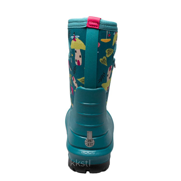 Bogs Bogs Neo-Classic Mushrooms Teal Multi