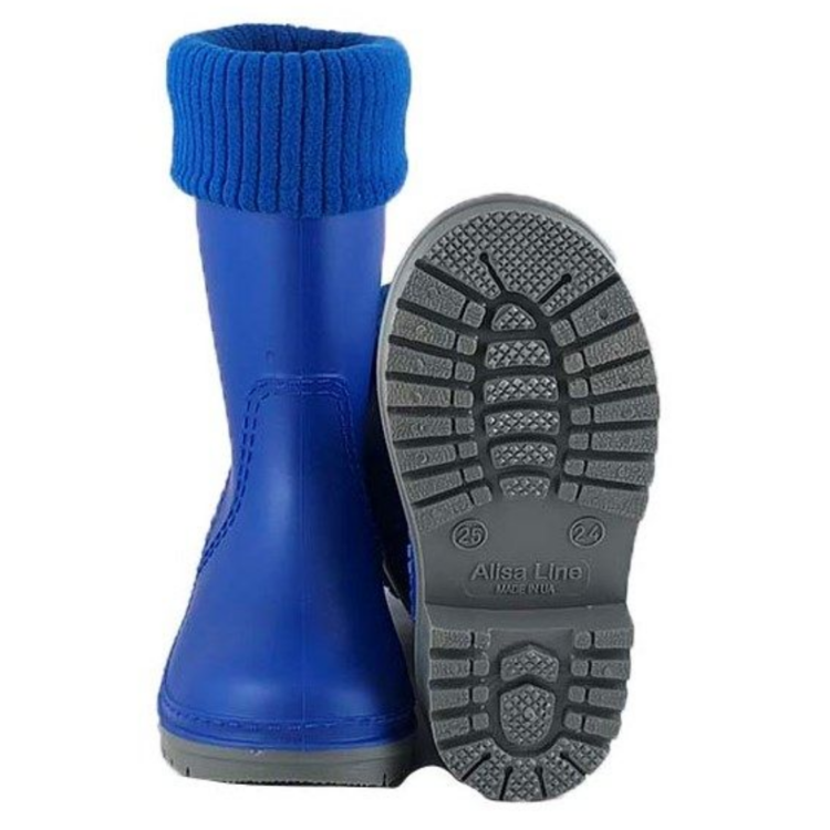 Alisa Alisa Lined Rainboot Royal Blue