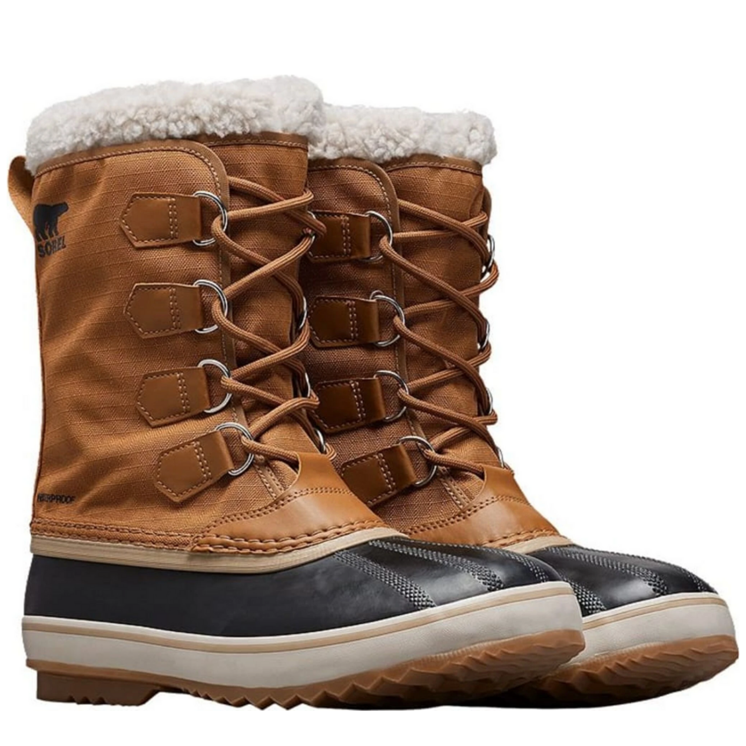 Sorel Men's 1964 Pac Nylon Camel Brown - Kiddie Kobbler St Laurent