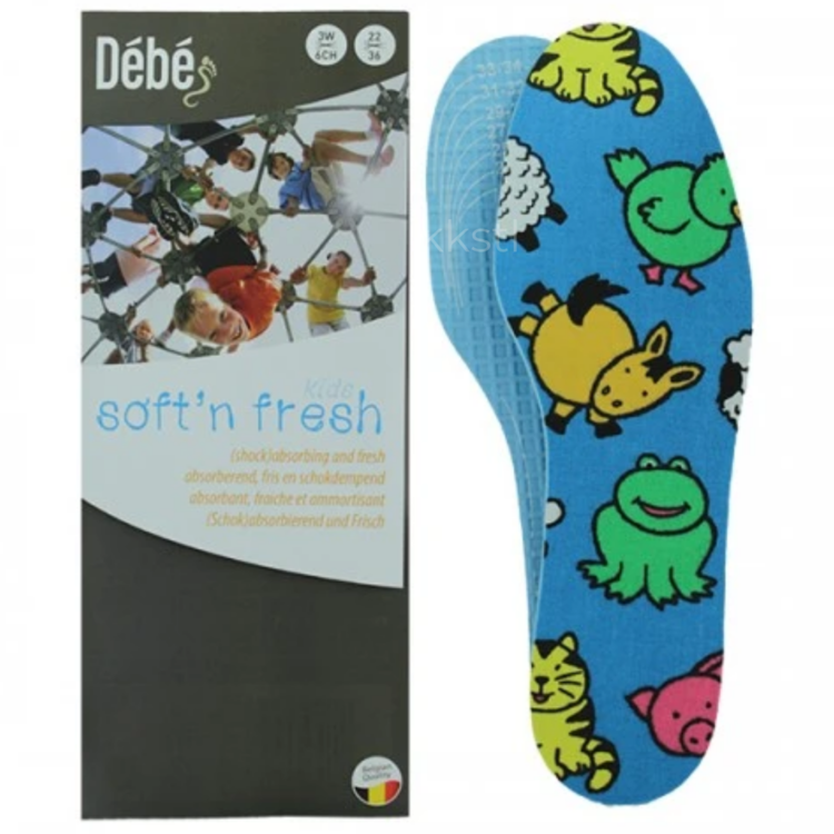 Débé Débé Soft N Fresh Trim to Fit Insole (Toddler 6 to Youth 4)