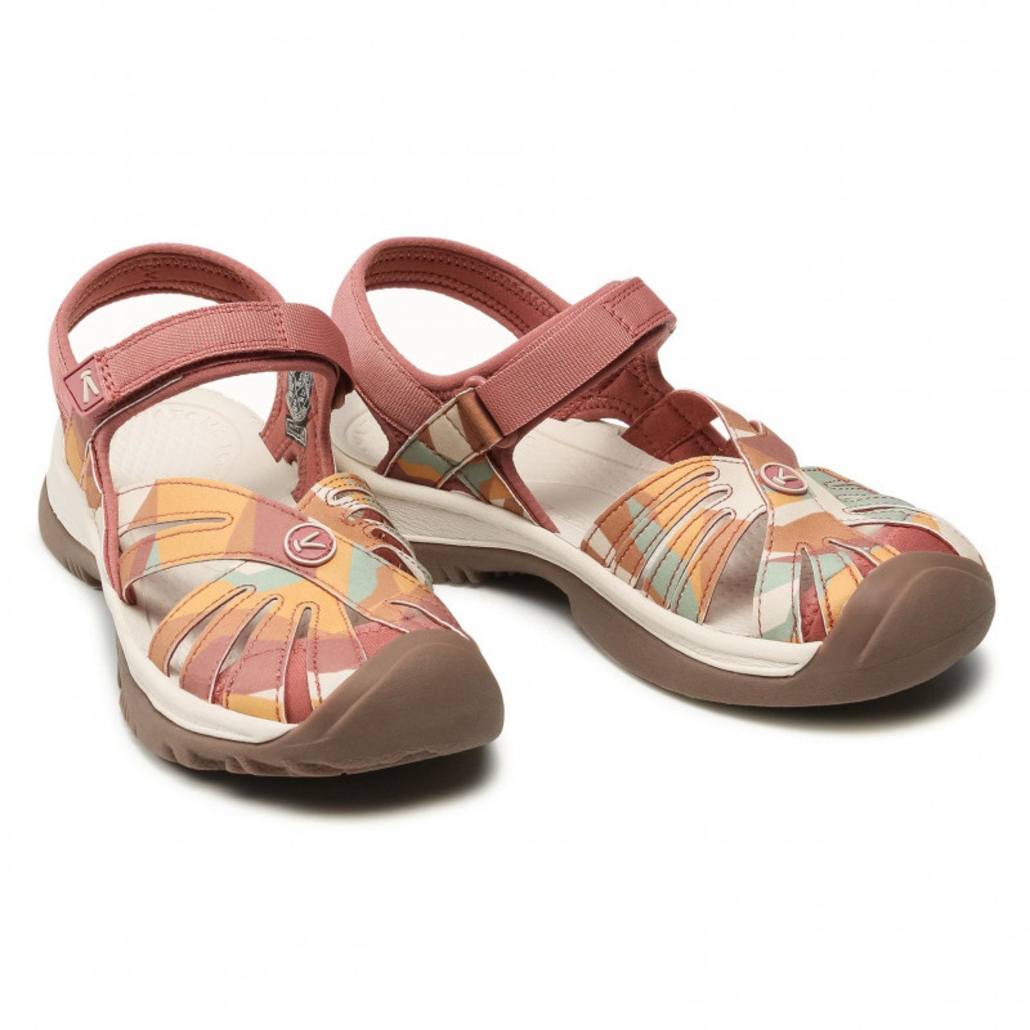 keen keen womens rose sandal brick dust multi