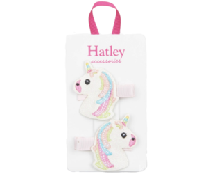 Hatley Glitzy Unicorn Glitter Hair Clips Hatley Glitzy Unicorn Glitter Hair Clips
