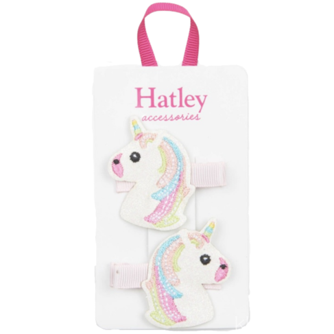 Hatley Glitzy Unicorns Glitter Hair Clips