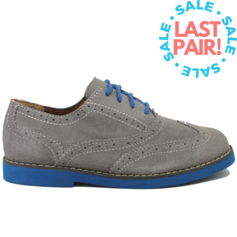 Florsheim No String Wing Gray (Child 13 + 2)