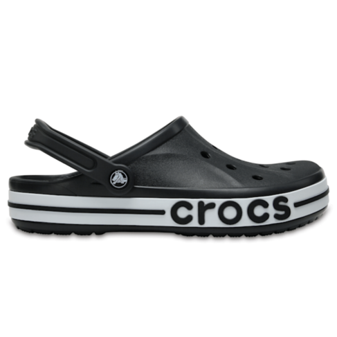 Crocs Baya Band Clog Black/White