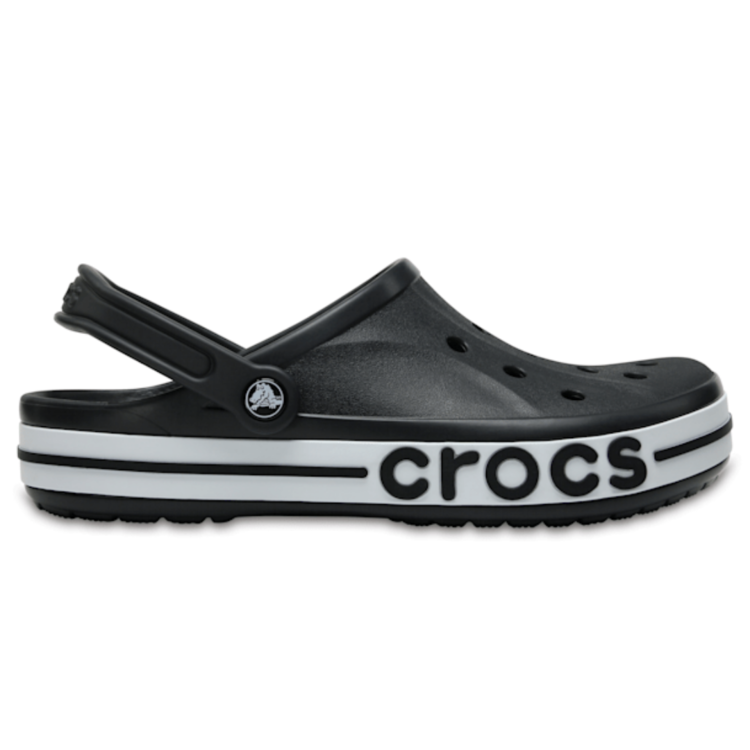Crocs Crocs Baya Band Clog Black/White