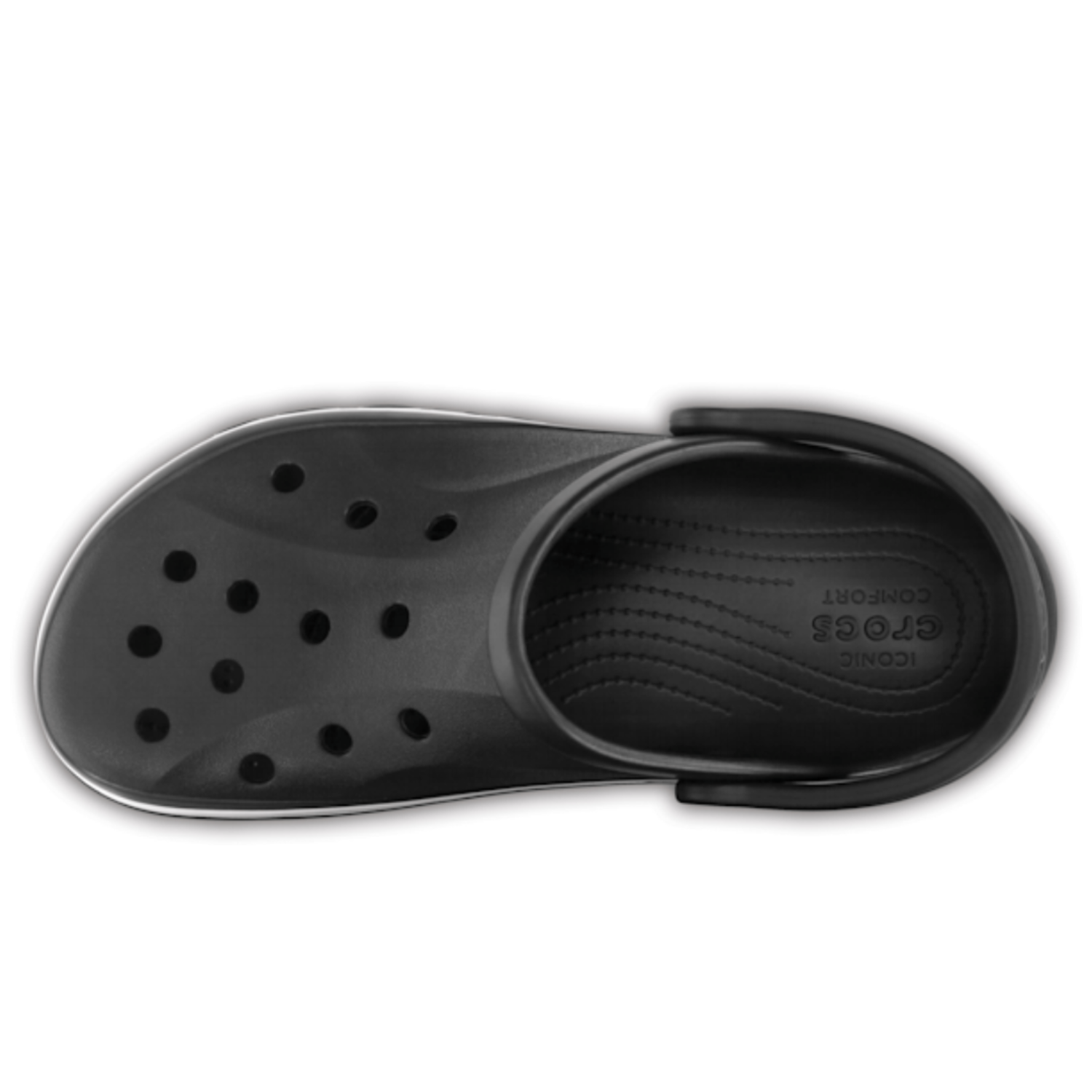 Crocs Bayaband Clog Black White Kiddie Kobbler St Laurent