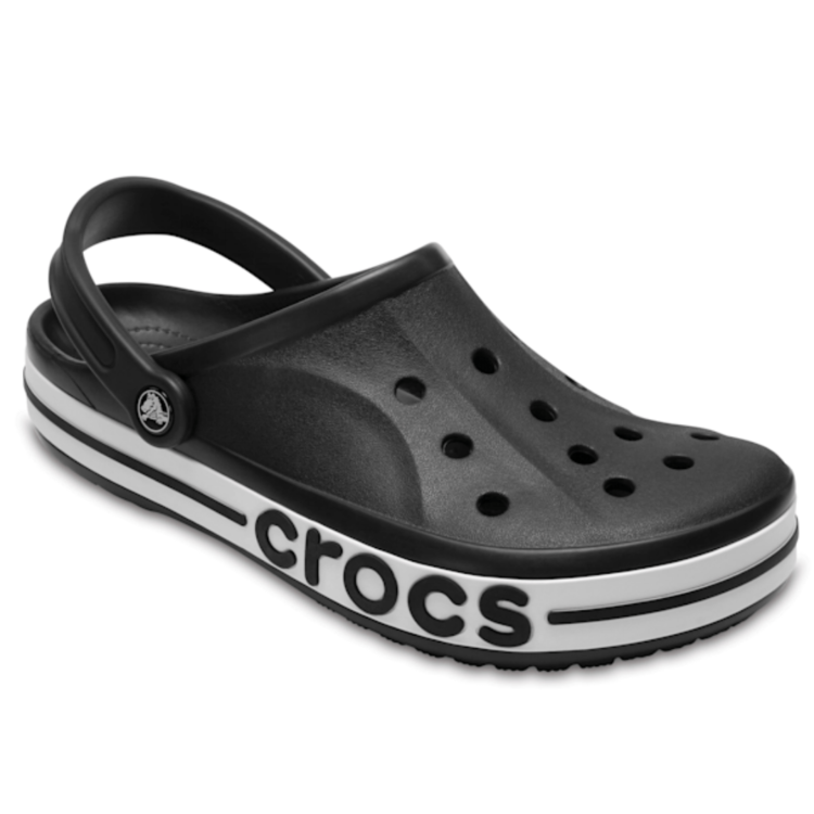 Crocs Crocs Baya Band Clog Black/White
