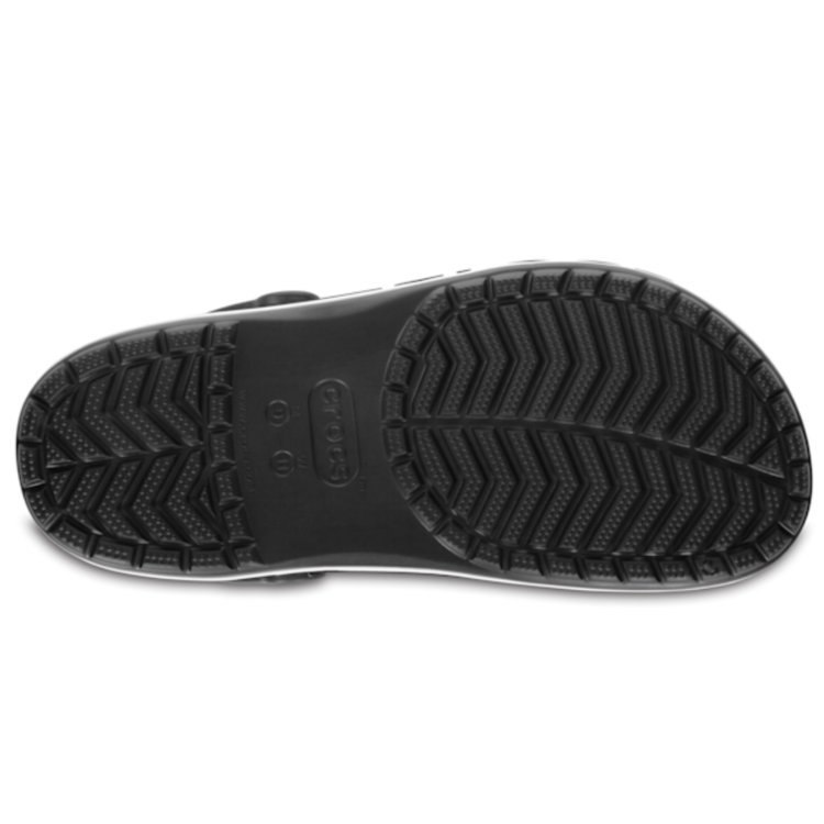 Crocs Crocs Baya Band Clog Black/White