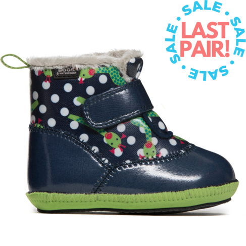 Bogs Elliot Giraffe Dk Blue  Multi (Toddler 18-24m)