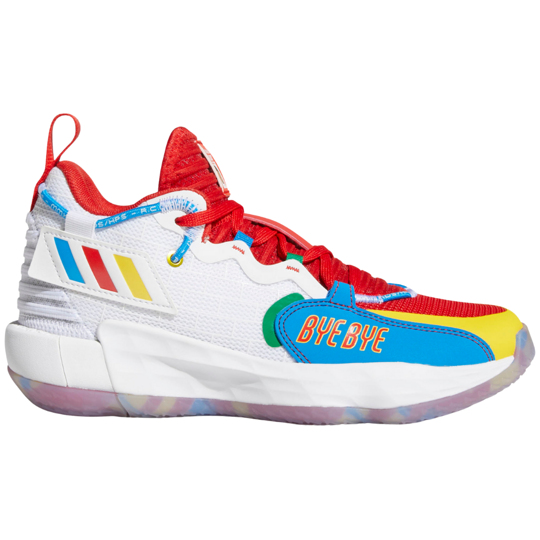 Adidas Dame ExtPly 7 X Lego Cloud White - Kiddie Kobbler St Laurent