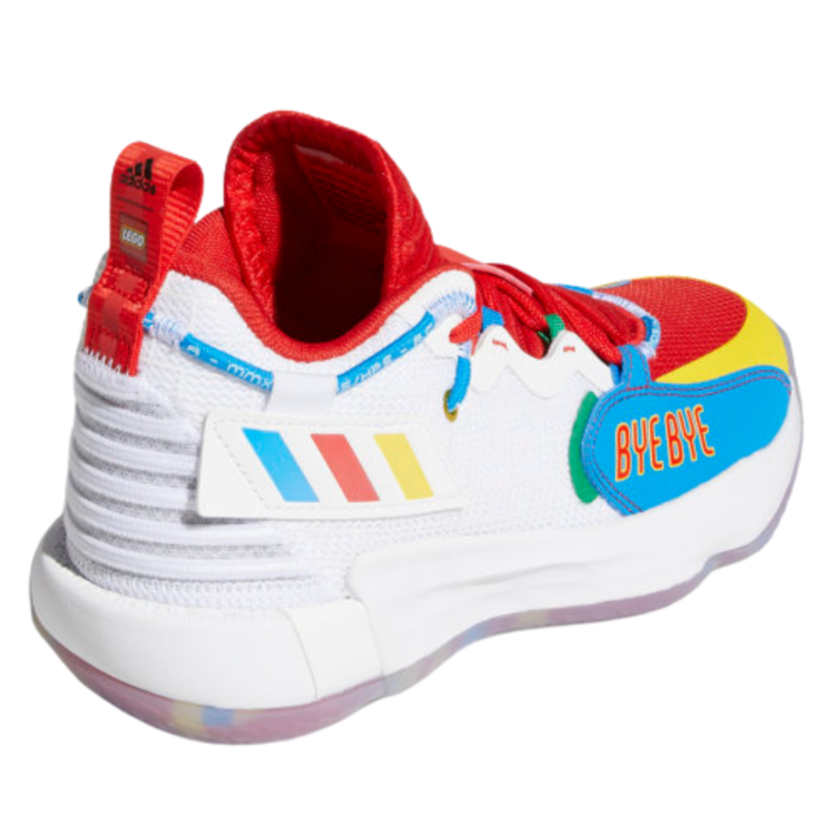 Adidas Dame ExtPly 7 X Lego Cloud White - Kiddie Kobbler St Laurent