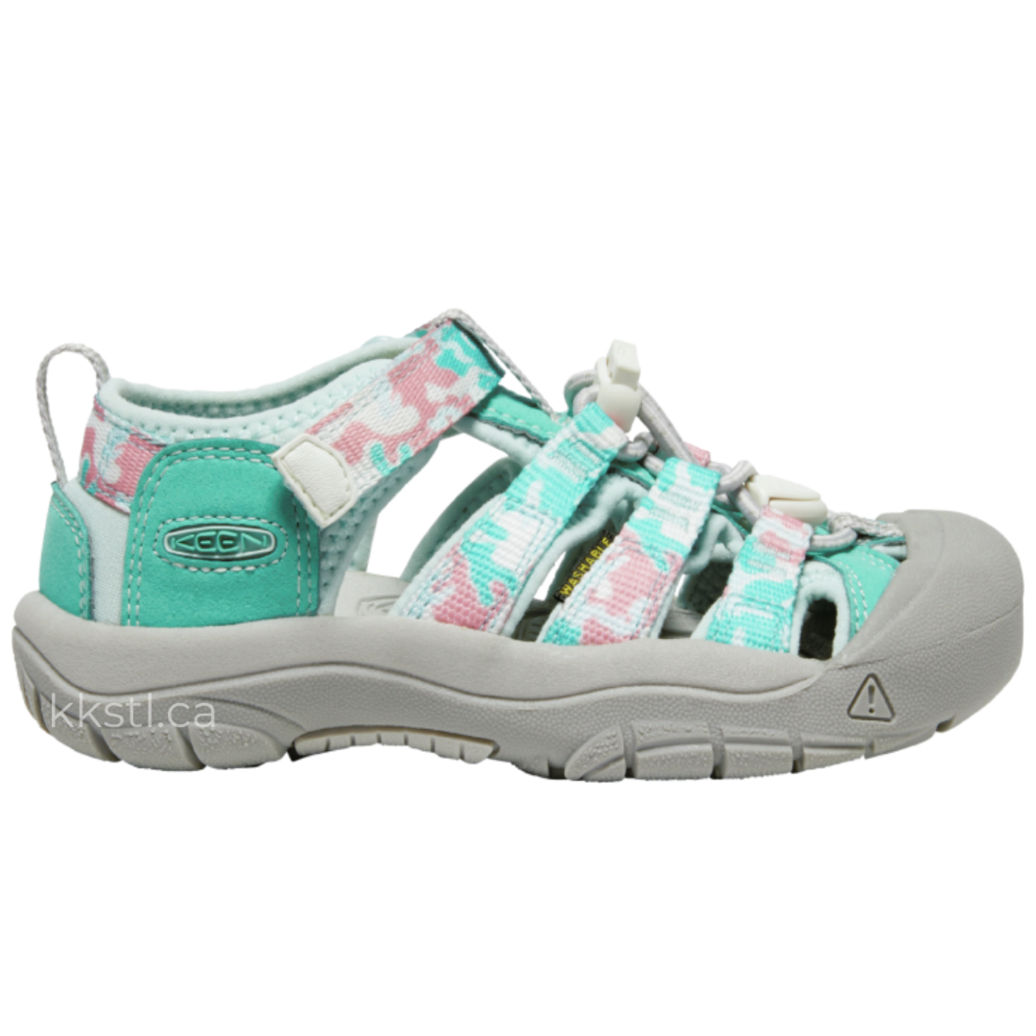 Keen Newport H2 Camo/Pink Icing - Kids Shoes in Canada - Kiddie