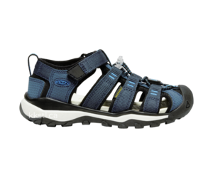 Keen Kids Newport H2 Sandals - Waterproof Outdoor Sandal Blue Nights/Brilliant Blue Size 3
