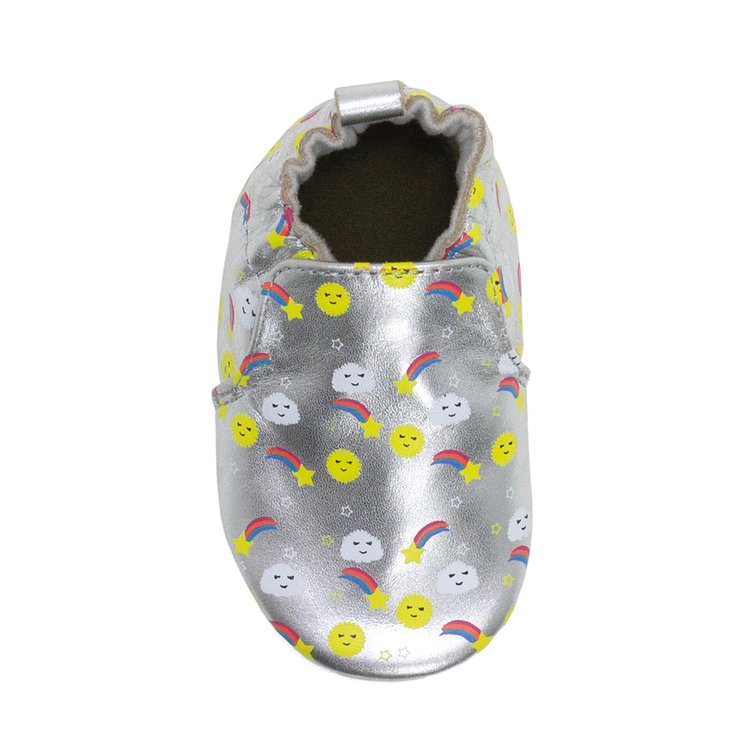 Robeez Robeez Soft Soles Sun Rainbow Clouds