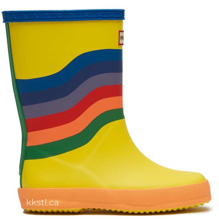 Hunter Hunter Kids First Classic Wiggle Rainbow Boot