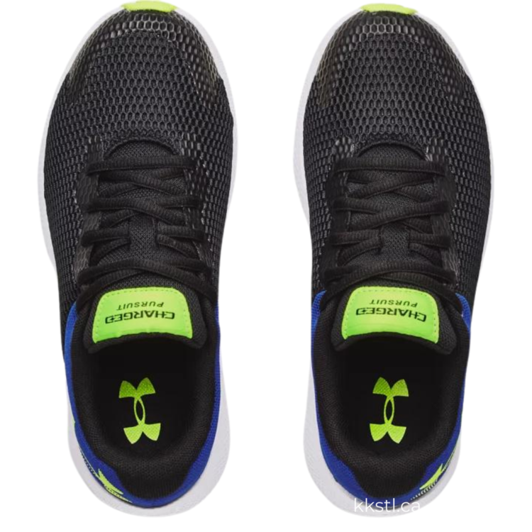 Under Armour Under Armour GS Charged Pursuit 2 Black/Blue
