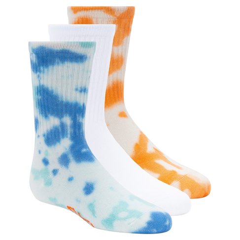 Skechers Crew Sock Blue/Orange (3PK)