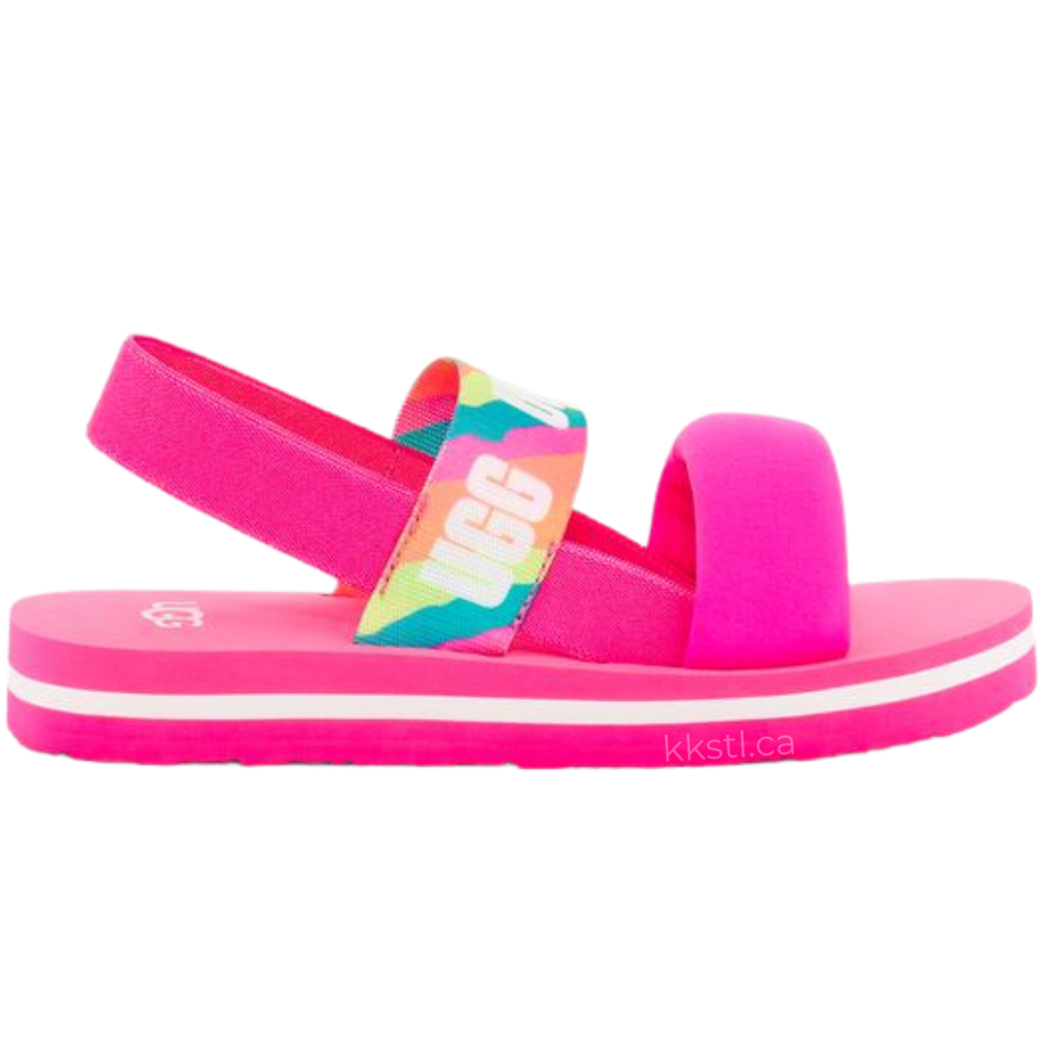 UGG Zuma Sling Taffy Pink - Kids Shoes in Canada - Kiddie Kobbler