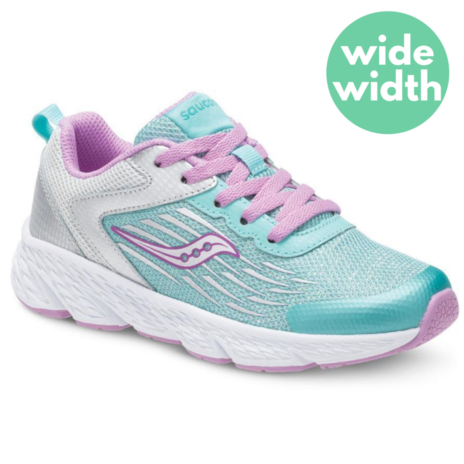 silver wide width shoes