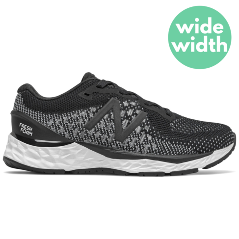 New Balance Fresh Foam 880v10 WIDE Black (Child 10.5, 12 + 12.5)