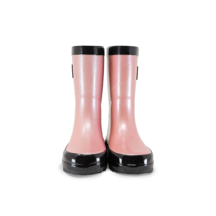 Stonz Stonz Rain Boots Metallic Haze Pink