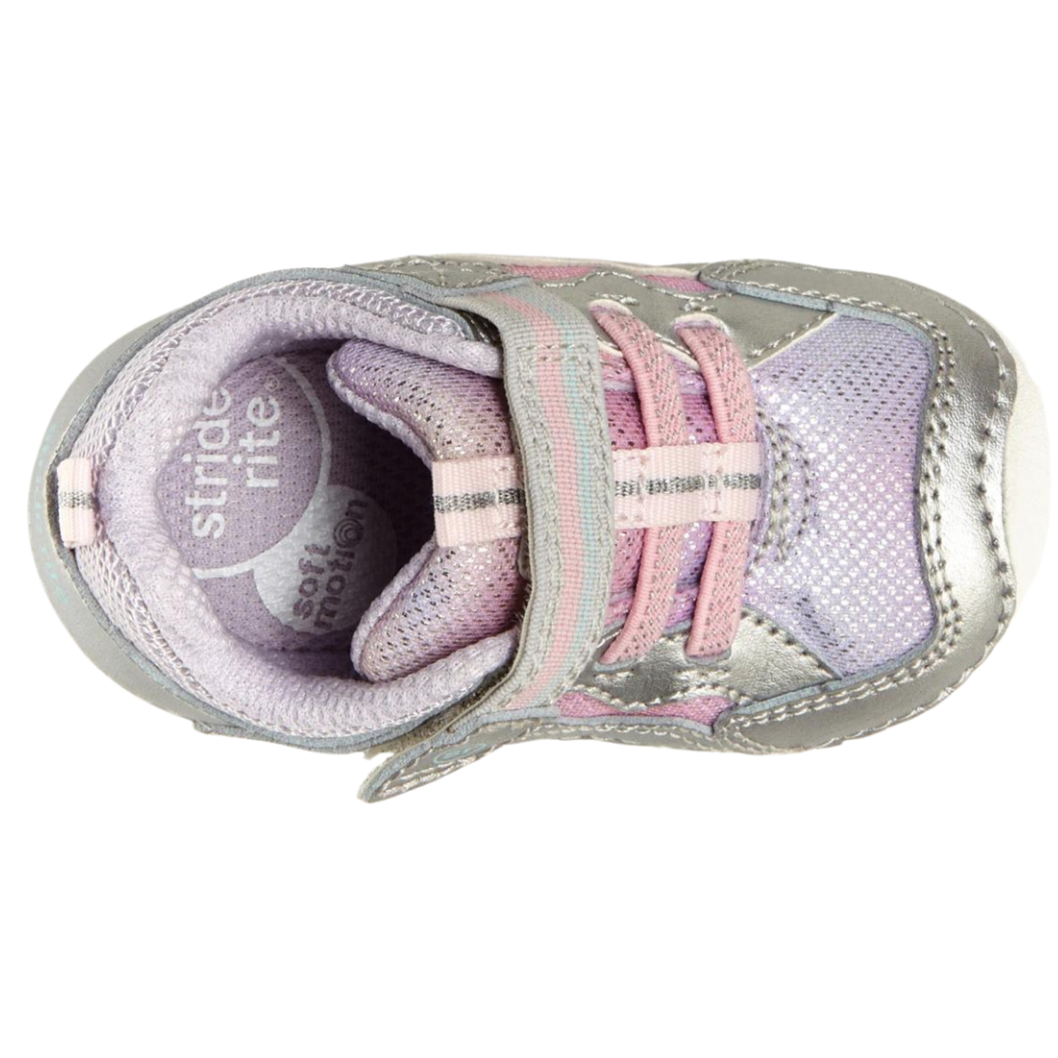 Stride Rite Stride Rite SM Kylo Silver/Multi (Wide)