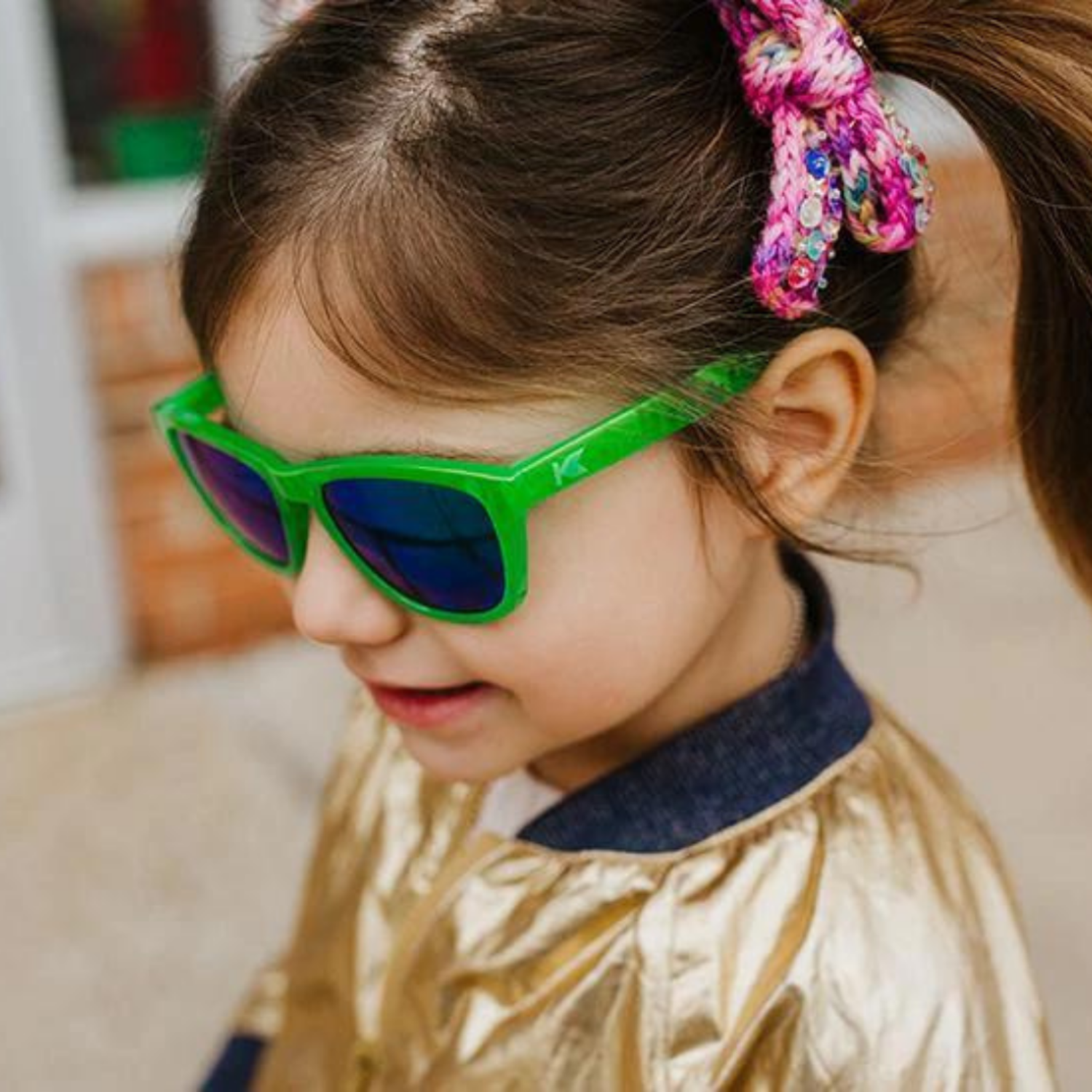 Knockaround Kids Premium Sunglasses Slime Time Kiddie Kobbler St