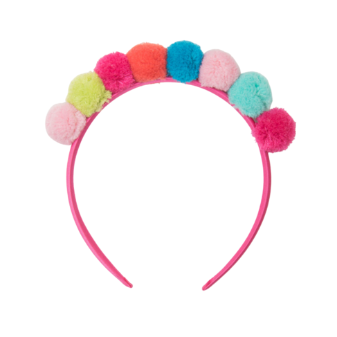 Hatley Pom Pom Crown Headband
