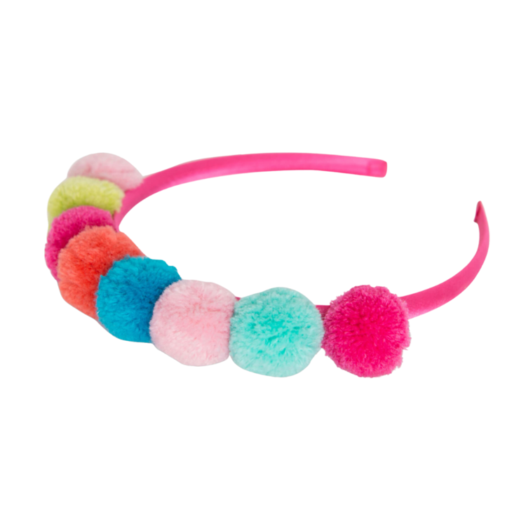 Hatley Hatley Pom Pom Crown Headband