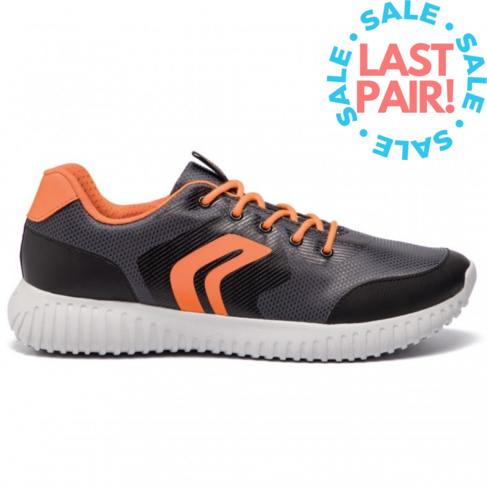 Geox J Waviness Black/Orange Lace (Child 12)