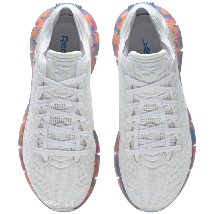 Reebok Reebok Men's Zig Kinetica Horizon Blue/High Vis Orange/Pink