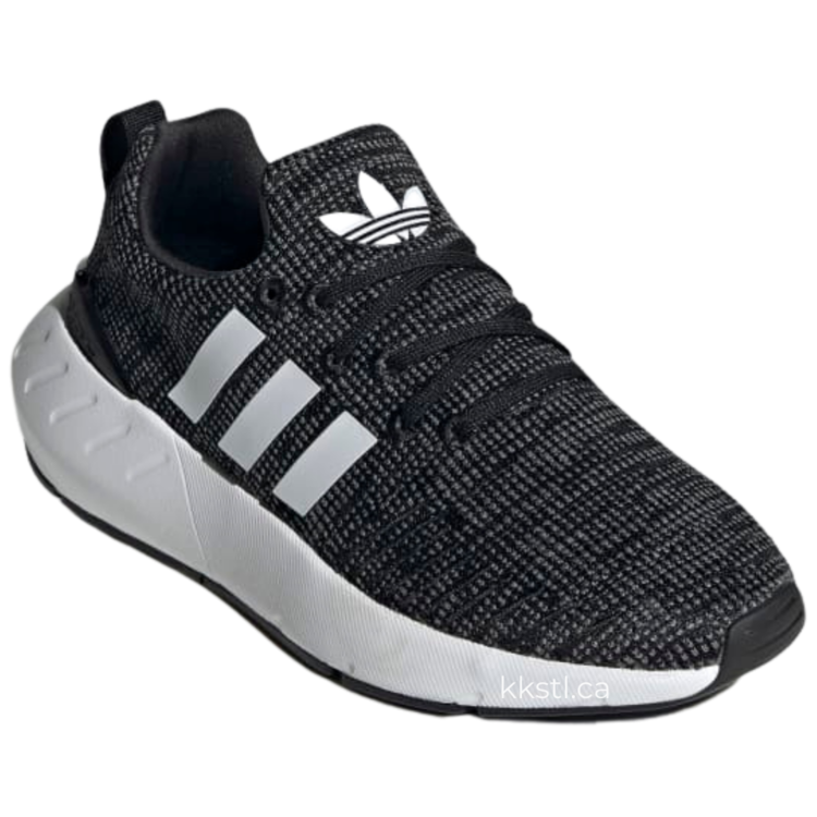 Adidas Adidas Swift Run 22 J Cblack/Ftwwht/Grefiv Youth 6.5 + 7