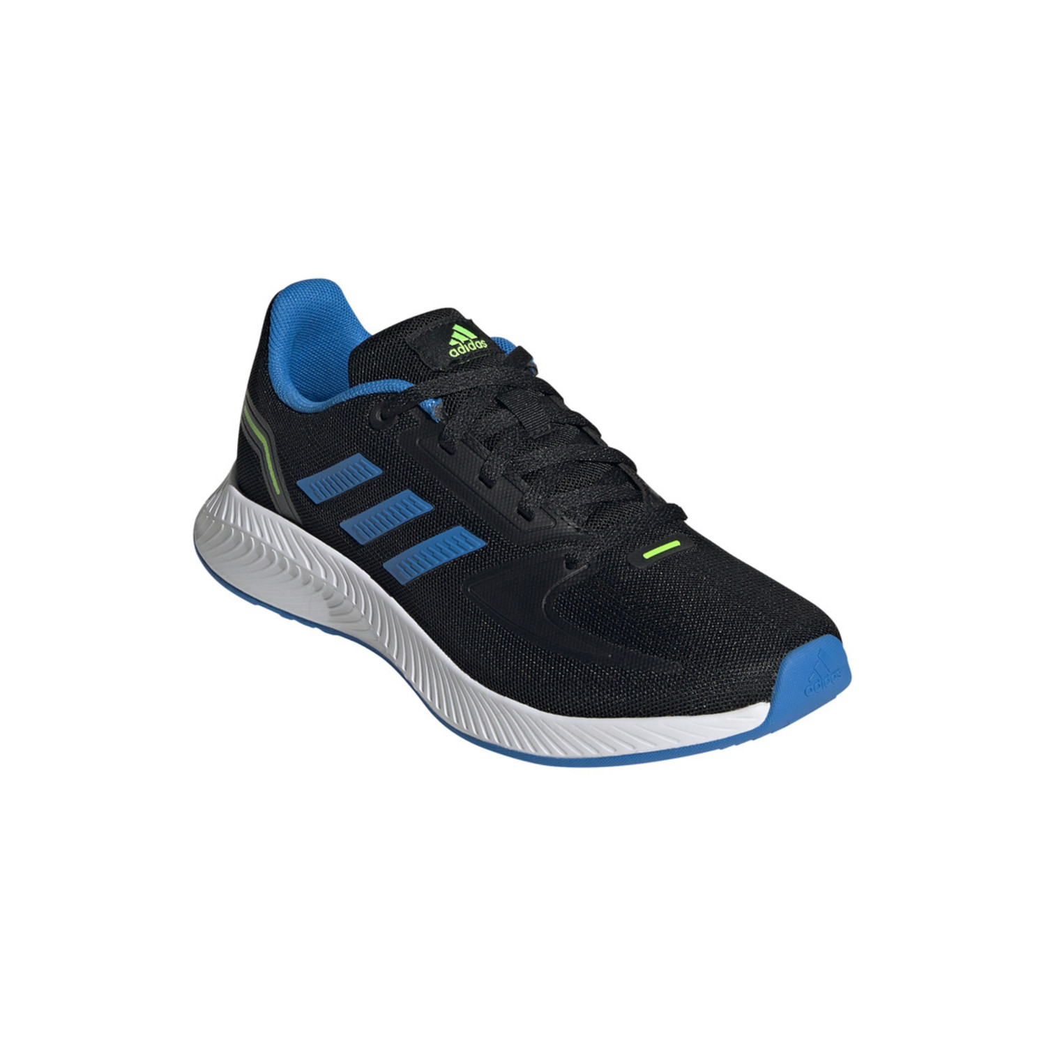 Adidas Run Falcon 2.0 Blk/Blu/Wht - Youth Shoes in Canada - Kiddie Kobbler  St Laurent