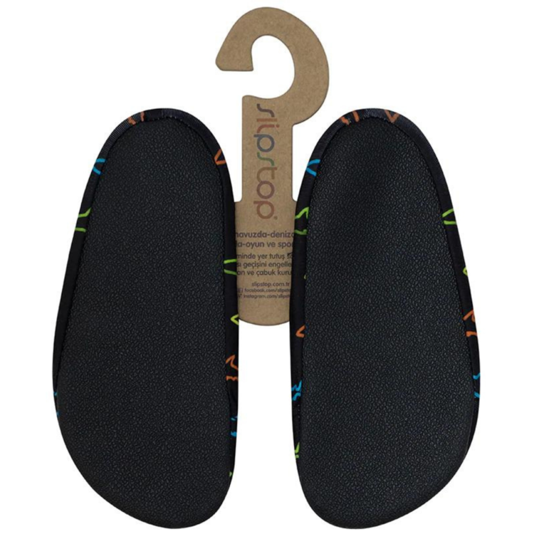 Slipstop Slipstop Water Shoes Neon Sharks Jr