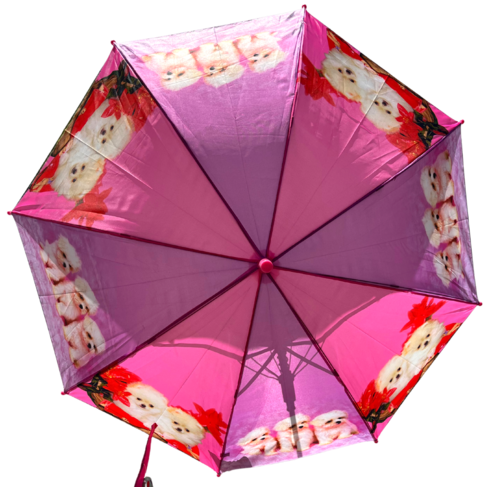 Details Umbrella Puppies Pink