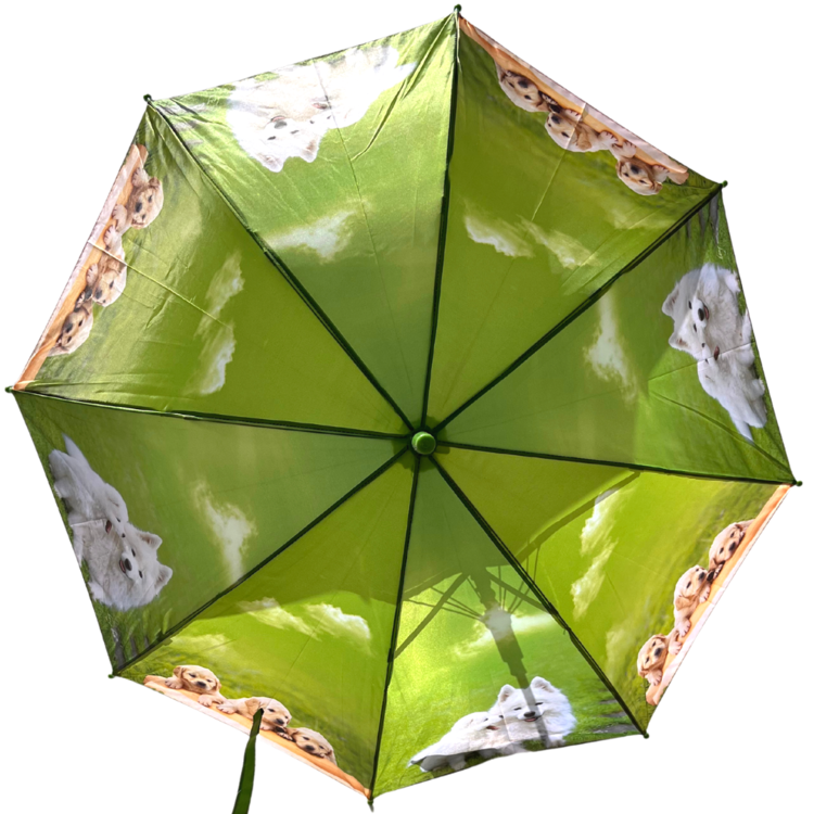 Details Details Umbrella Puppies Green