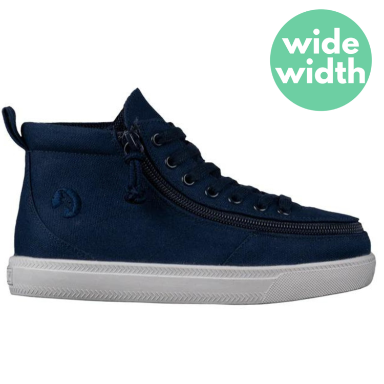 Billy Footwear Billy Classic XDR High Navy (Extra Wide)