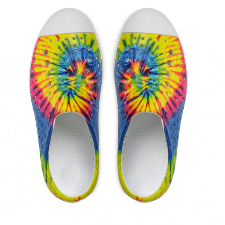 Native Native Adult Jefferson Neon Multi Tie Dye