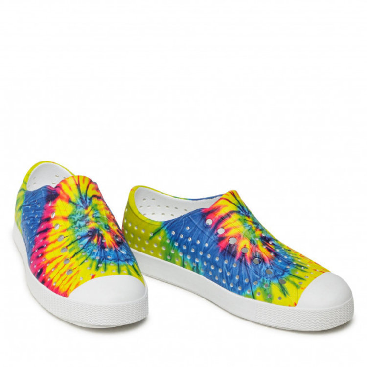 Native Native Adult Jefferson Neon Multi Tie Dye