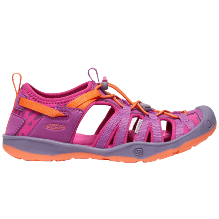 Keen Keen Moxie Sandal-Y Purple Wine/Nasturtium