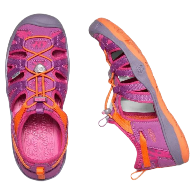 Keen Keen Moxie Sandal-Y Purple Wine/Nasturtium