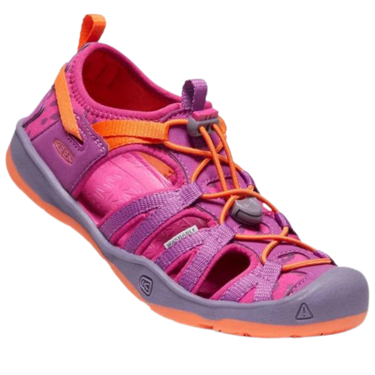 Keen Keen Moxie Sandal-Y Purple Wine/Nasturtium