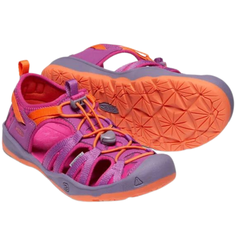 Keen Keen Moxie Sandal-Y Purple Wine/Nasturtium